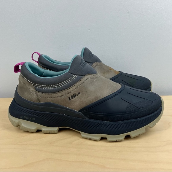 L.L. Bean Shoes - L.L. Bean Women’s Size 8.5 M Storm Chaser 6 Waterproof Slip On Shoes Iron Navy